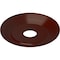 Ekena Millwork Adonis Ceiling Medallion (Fits Canopies up to 10 1/4"), 16 1/8"OD x 3 5/8"ID x 1"P, Brushed Mahogany CM16ADBMF - alternate 3